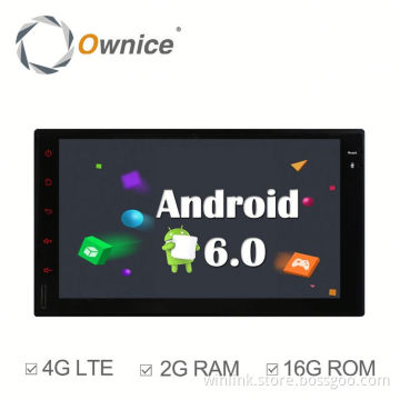 Android 6.0 C500 Quad core mulitmedia car player for universal Built in 4G LTE 2G ROM Support DAB TPMS Mirror